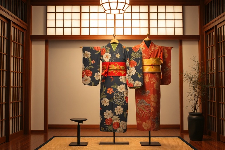 Không gian thử và chọn kimono tại KOKO Kimono