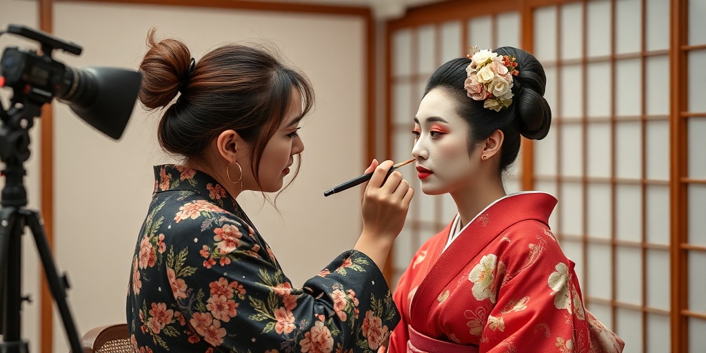 Bí quyết trang điểm Geisha truyền thống